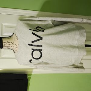 Calvin Klein Gray Sweatshirt
